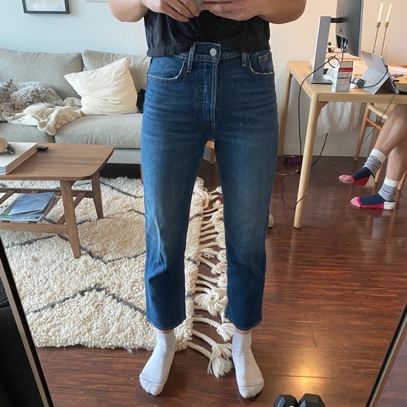 Denim forum Arlo high-rise Straight Jeans - Picture 1 of 5